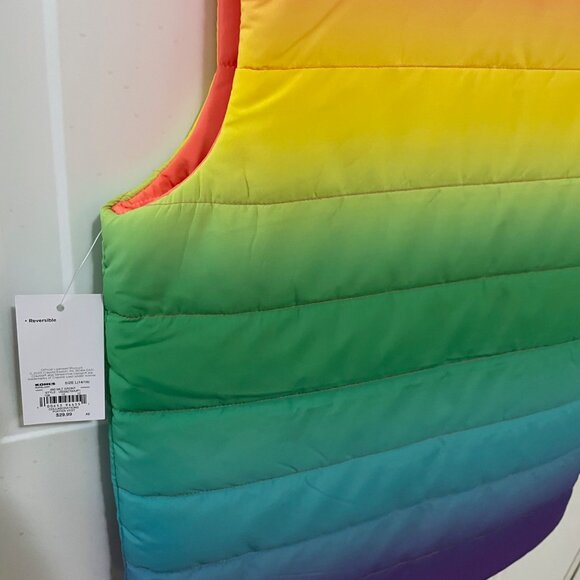 Crayola x Kohl's - Puffer Vest - NWT - Reversible - Kids Size L (14/16) - Picture 9 of 12